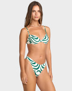 Womens All The Waves Tali Underwire Bikini Top