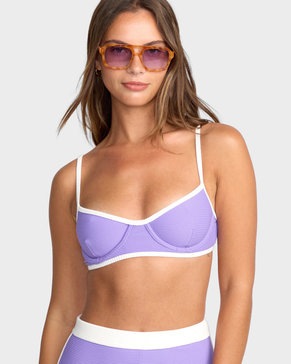 Womens Tanline Tami Underwire Bikini Top