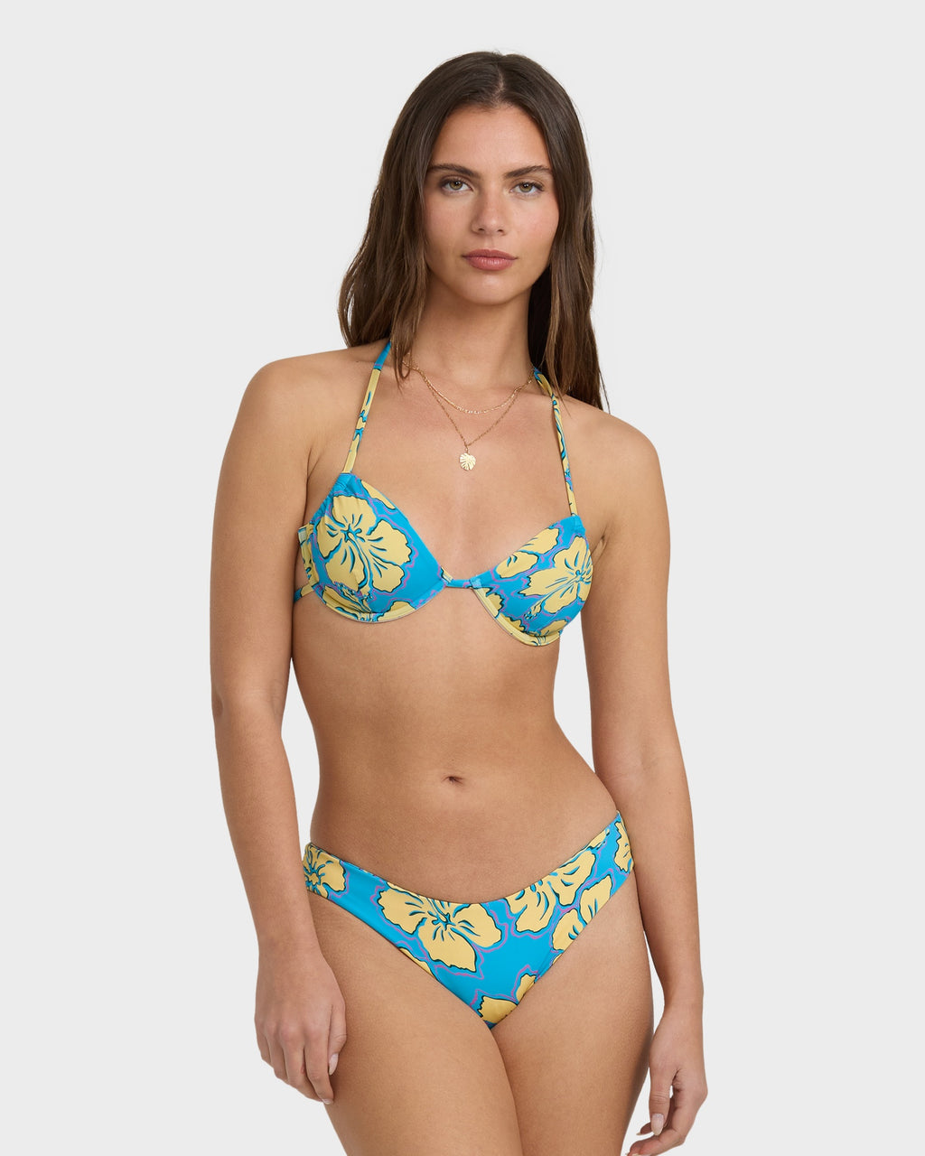 Womens Tropic Shift Underwire Bikini Top