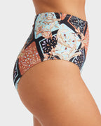 Womens Forever Folk Hi Retro Bikini Bottom