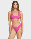 Womens Summer High Bikini Bottom