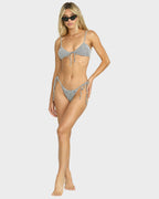 Womens Wave Check Bikini Bottom