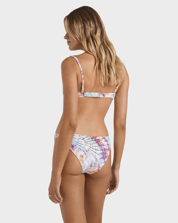 Womens Dyed Pretty Bikini Bottom