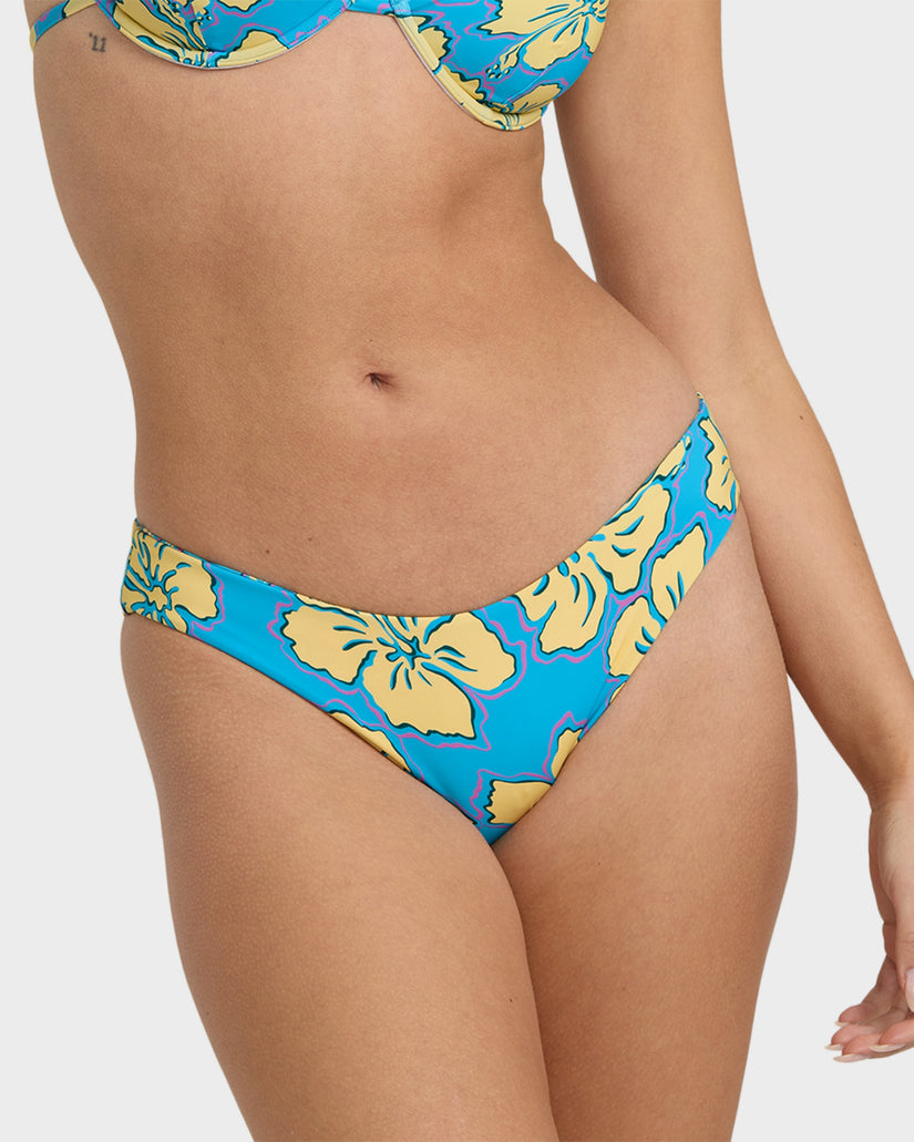 Womens Tropic Shift Reversible Bikini Bottom