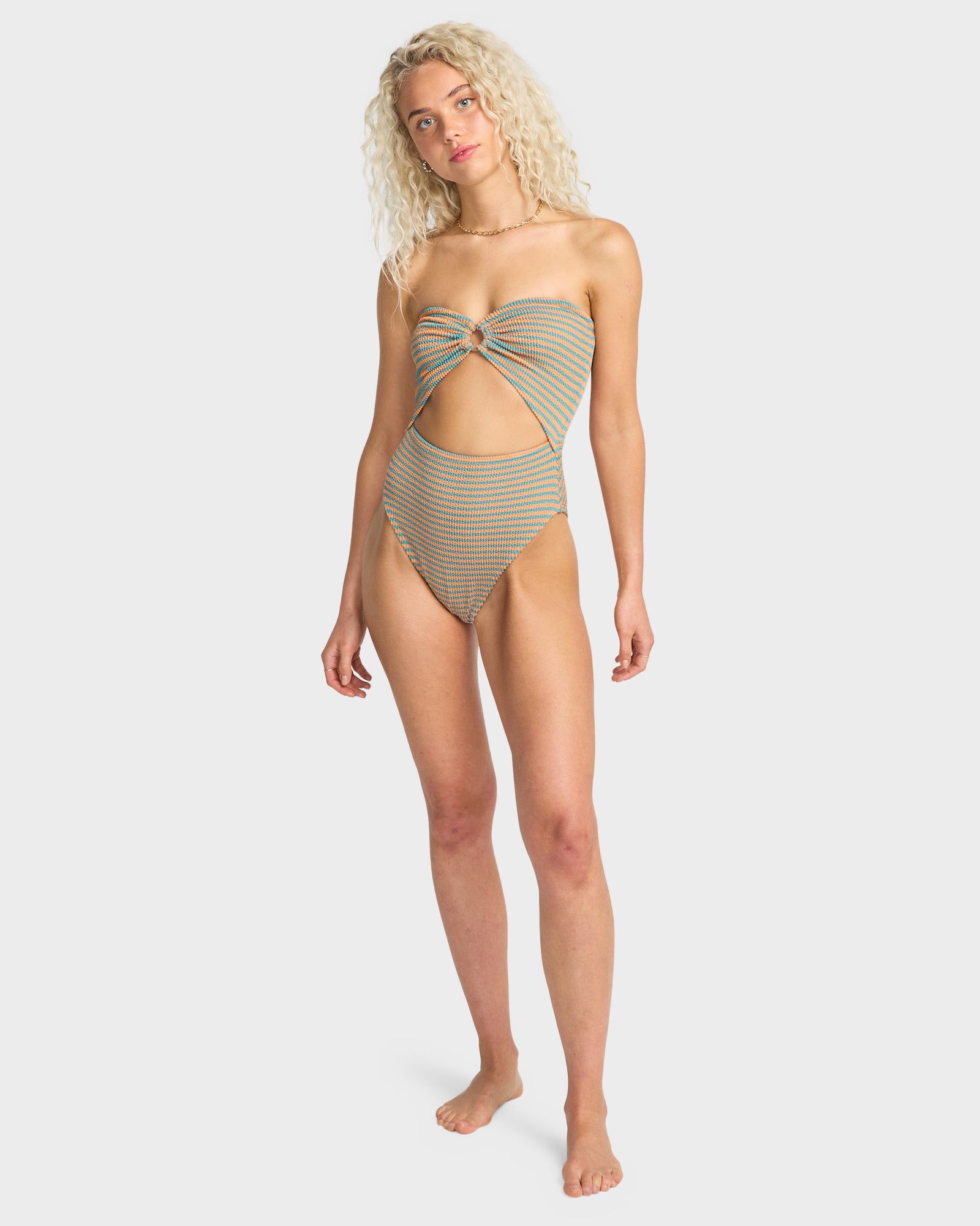 Womens Summer HI YD One Piece Swimsuit
