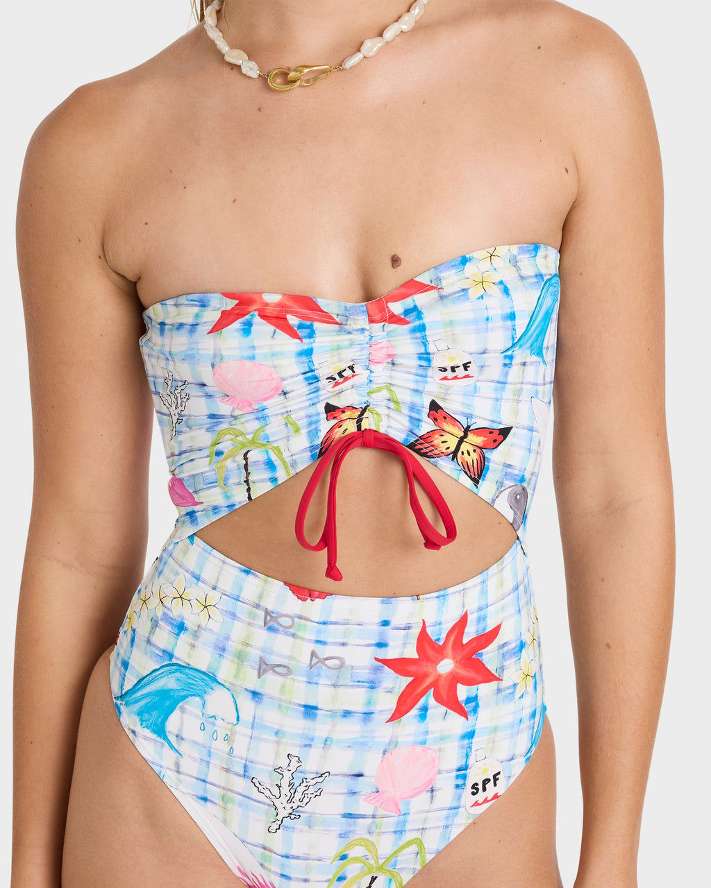 Womens Lottie Hall One Piece Swimsuit