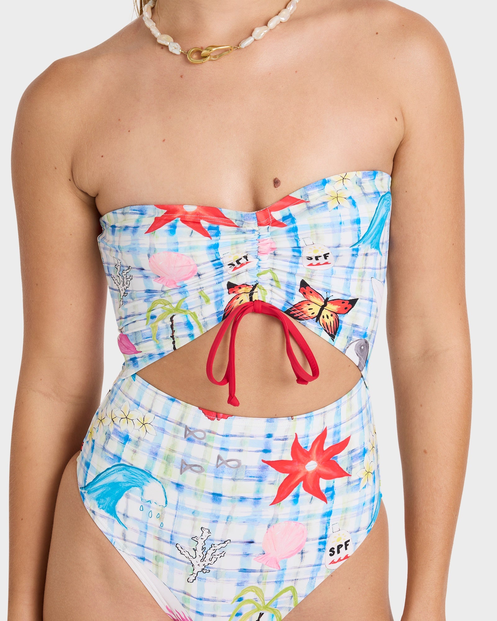 Womens Lottie Hall One Piece Swimsuit