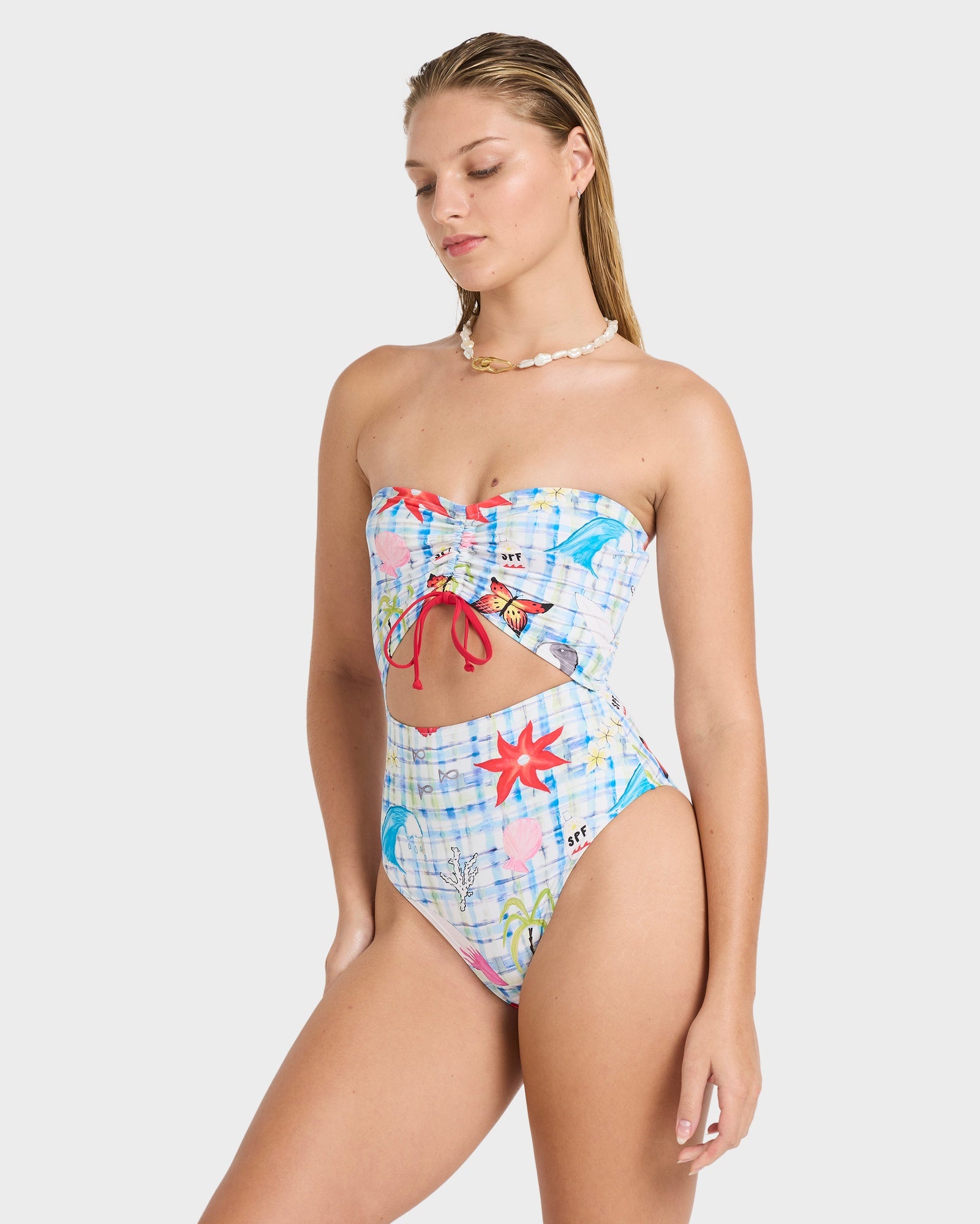 Womens Lottie Hall One Piece Swimsuit