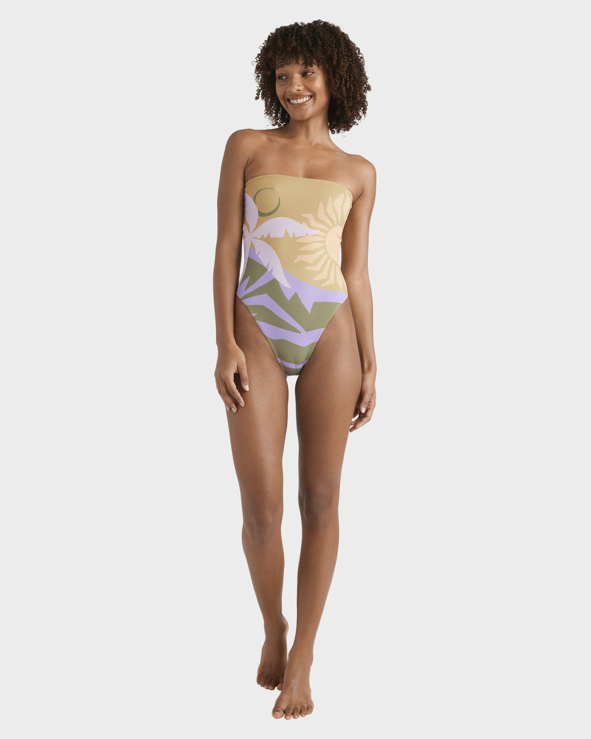 Womens Feel The Heat One Piece Swimsuit