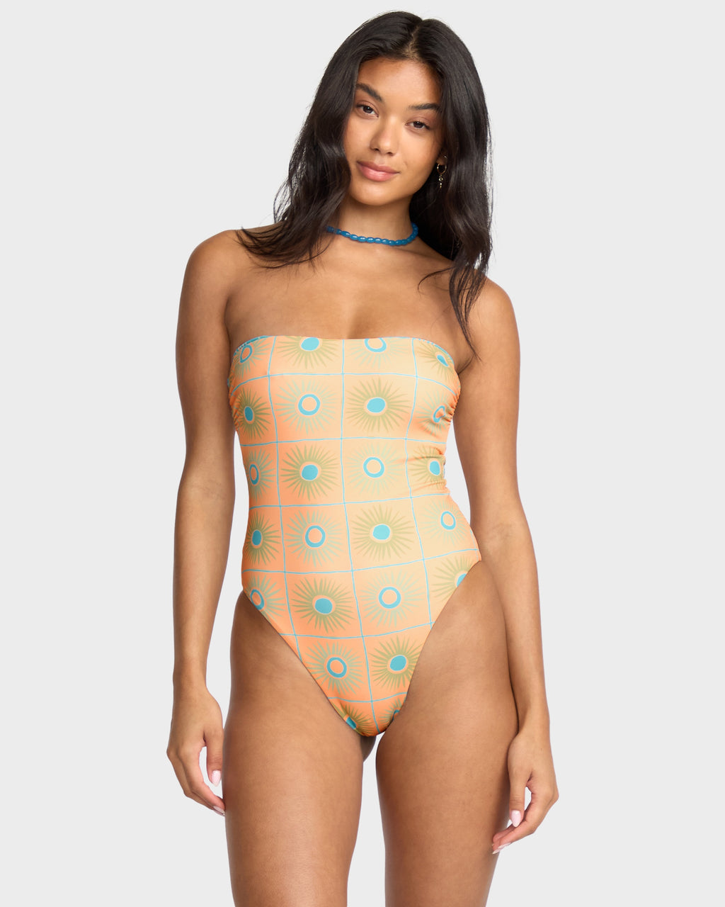 Womens Shw Me Sun Reversible Trully Hi One Piece Swimsuit