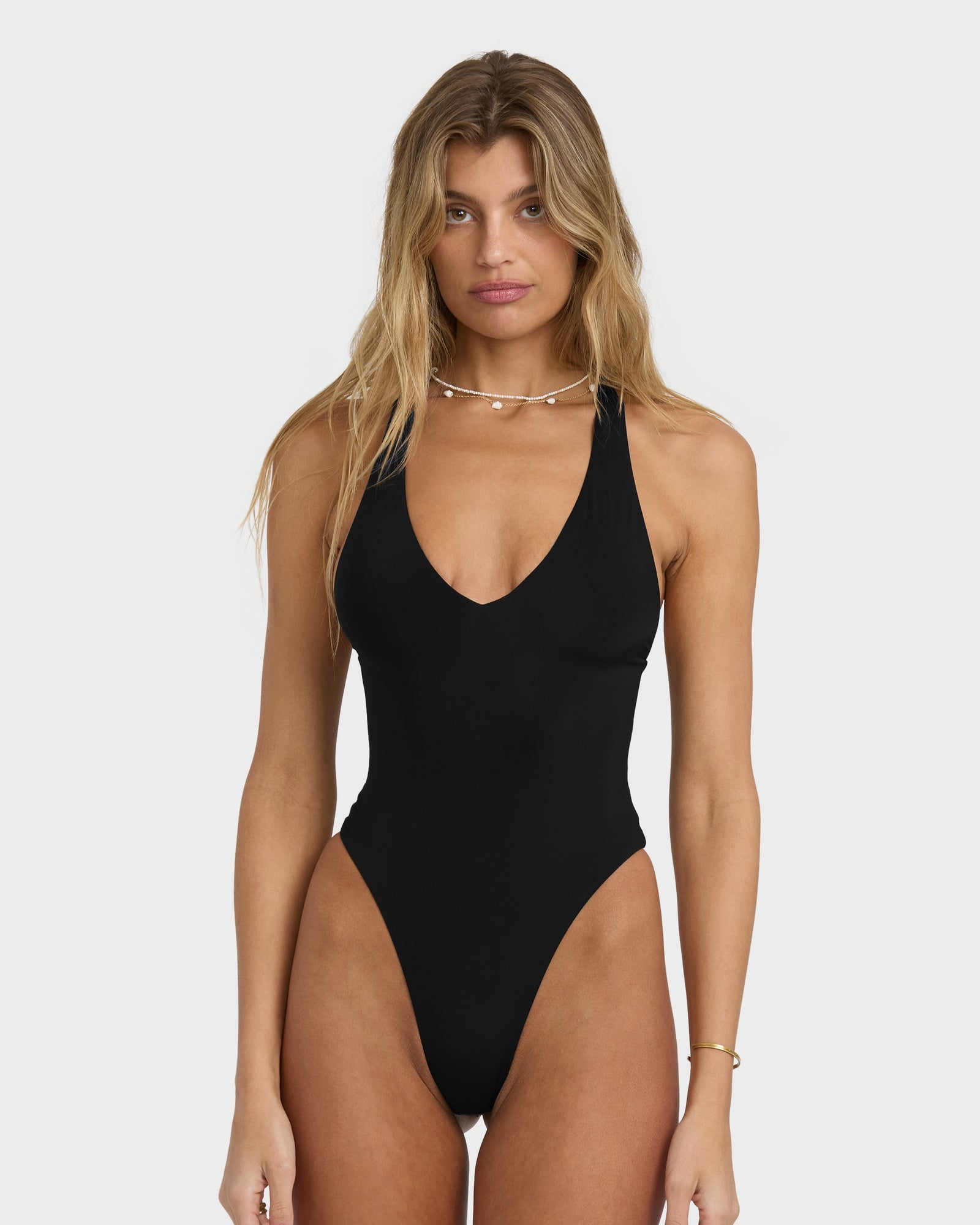 Womens Sol Searcher Halter One Piece