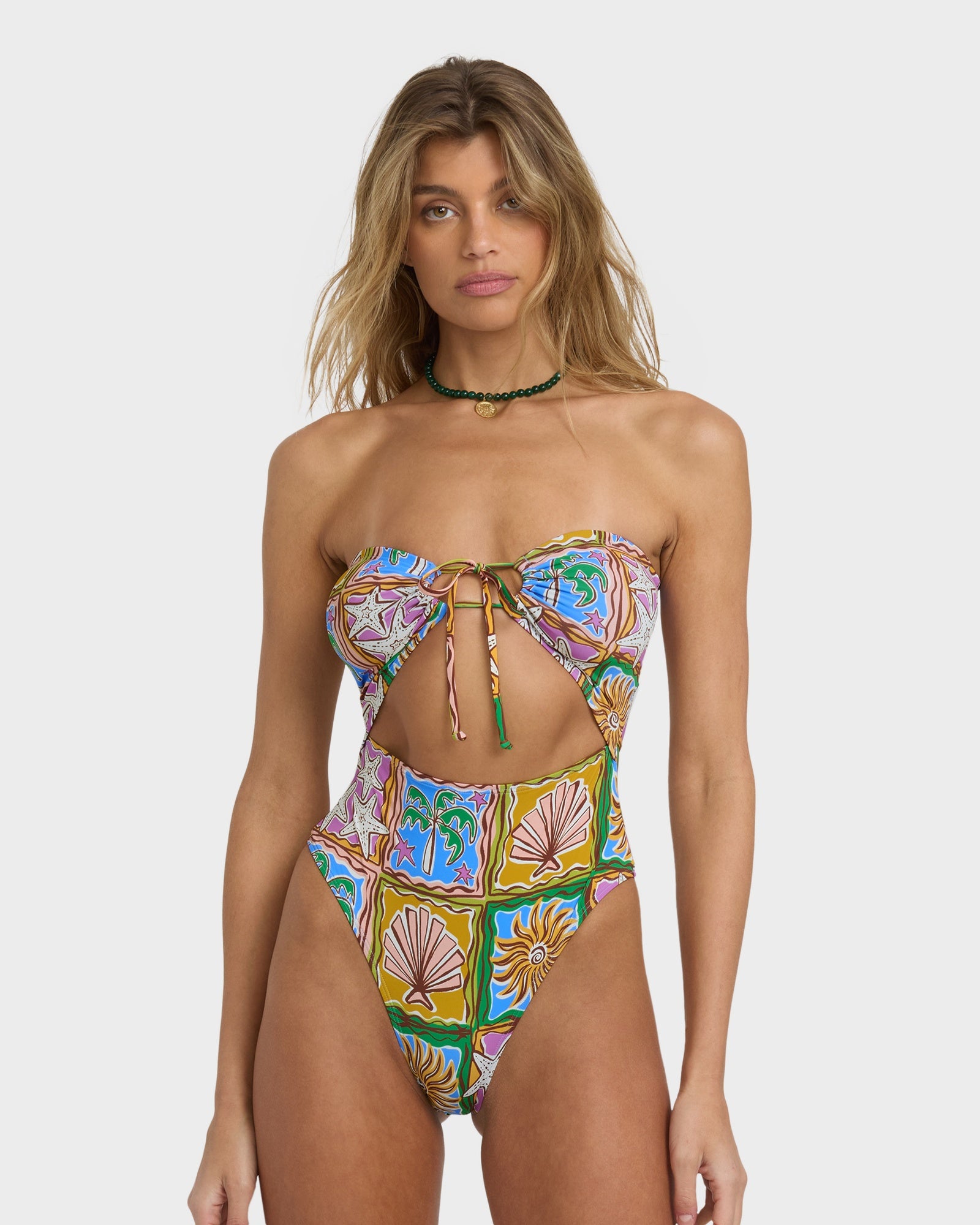Womens Heat Dream Andrew One Piece Swimsuit