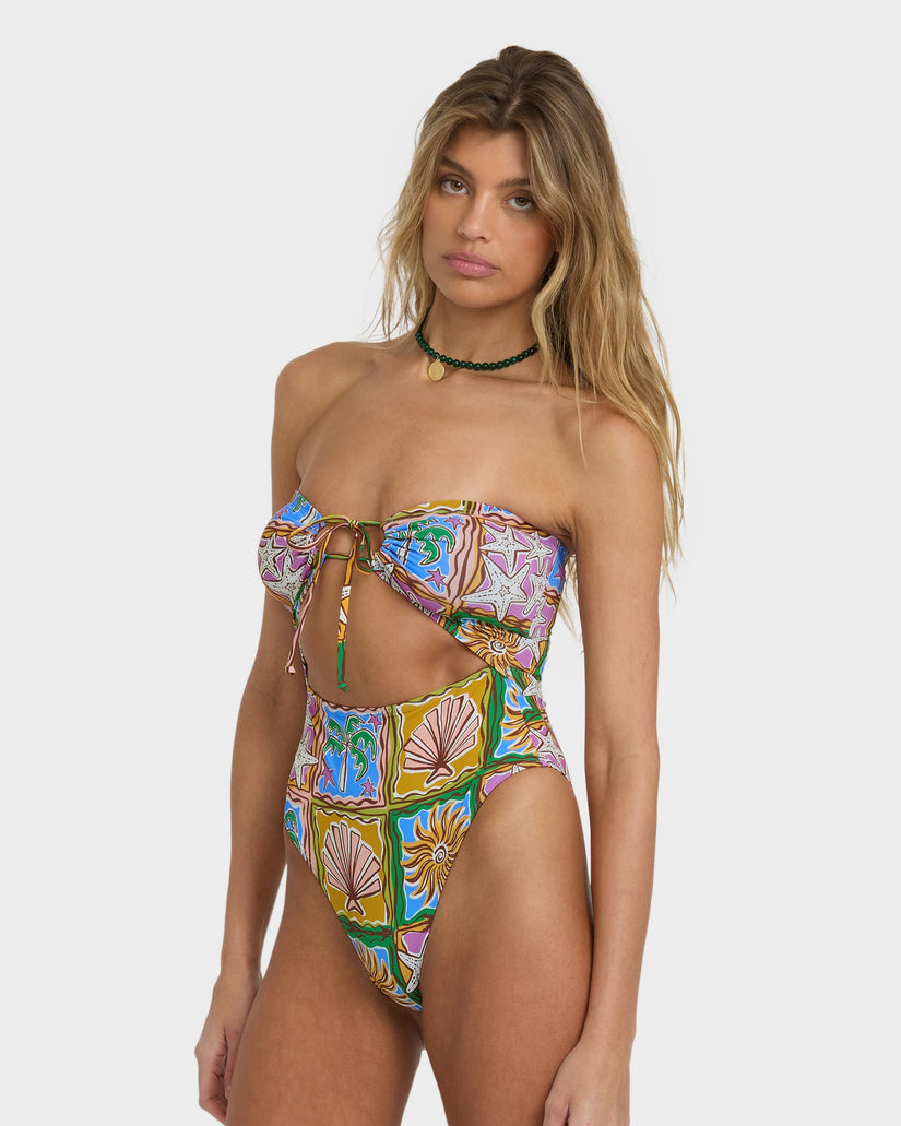 Womens Heat Dream Andrew One Piece Swimsuit