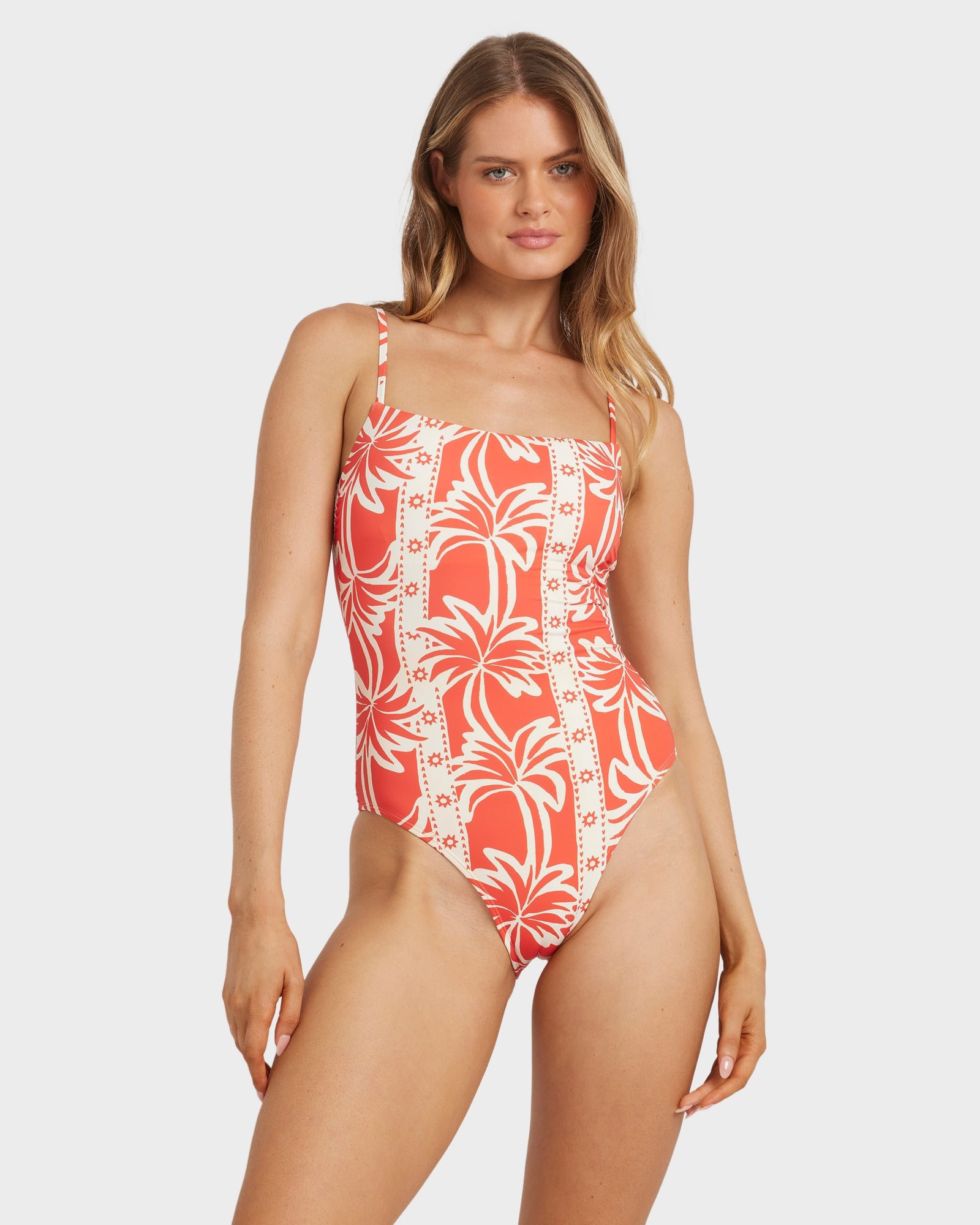 Womens Row Of Palms One Piece Swimsuit Womens Row Of Palms One Piece Swimsuit