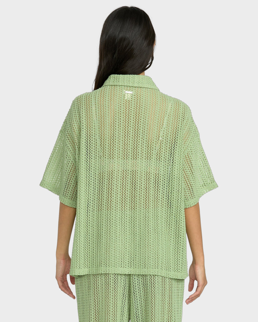 Womens Largo Shirt Cover Up