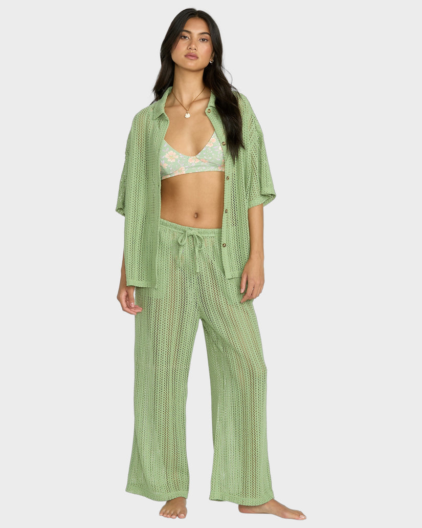 Womens Largo Shirt Cover Up