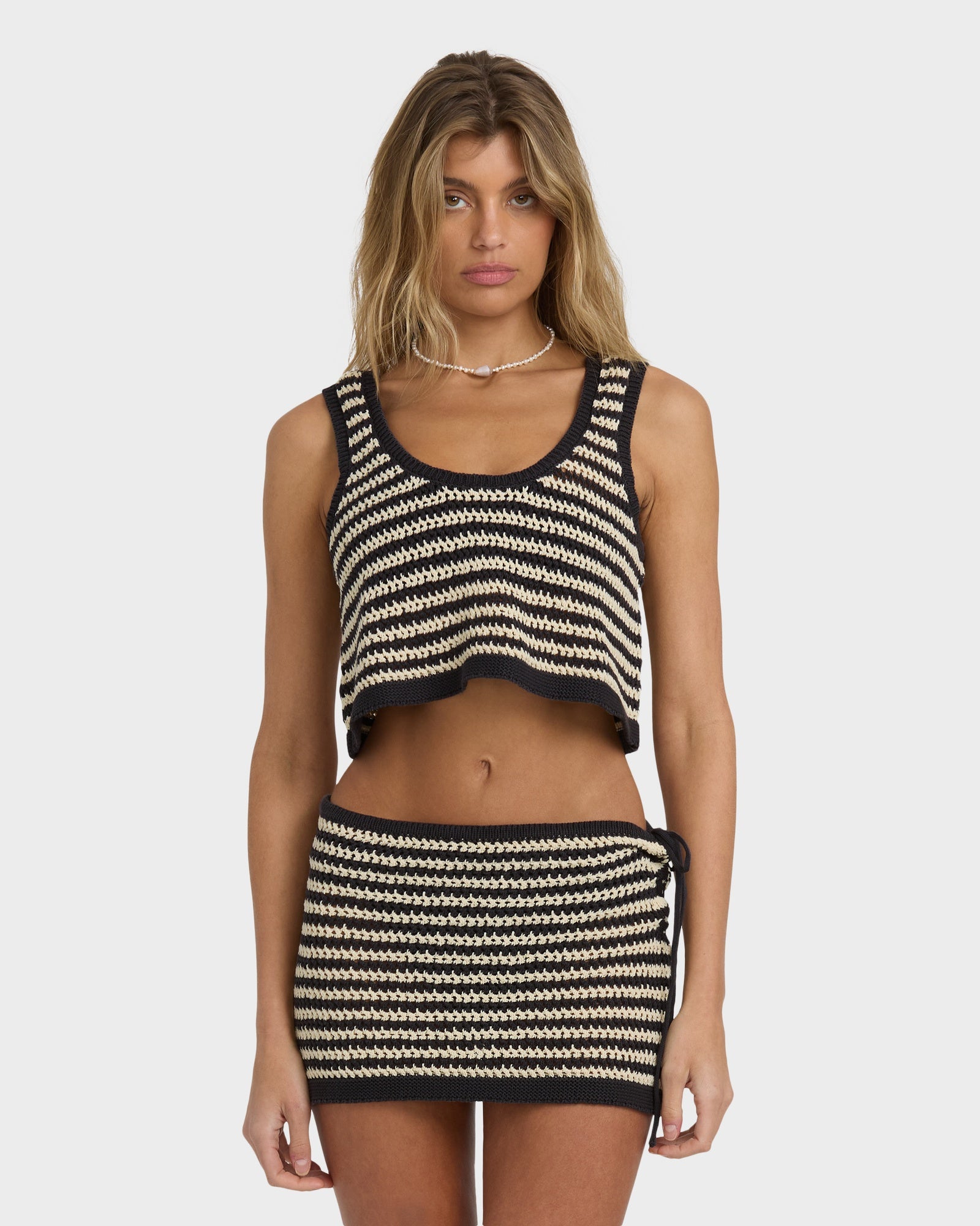 Womens Laura Flip Tide Crop Top