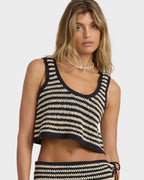 Womens Laura Flip Tide Crop Top
