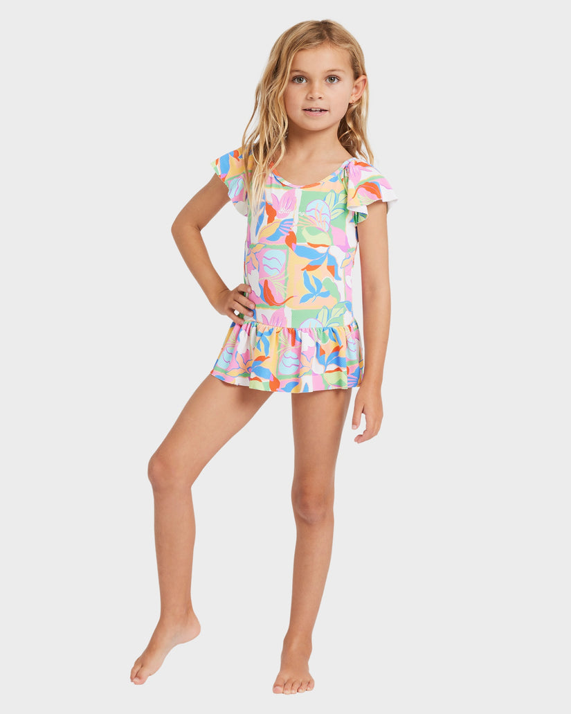 Girls 2-7 Sun Shift One Piece Swimsuit