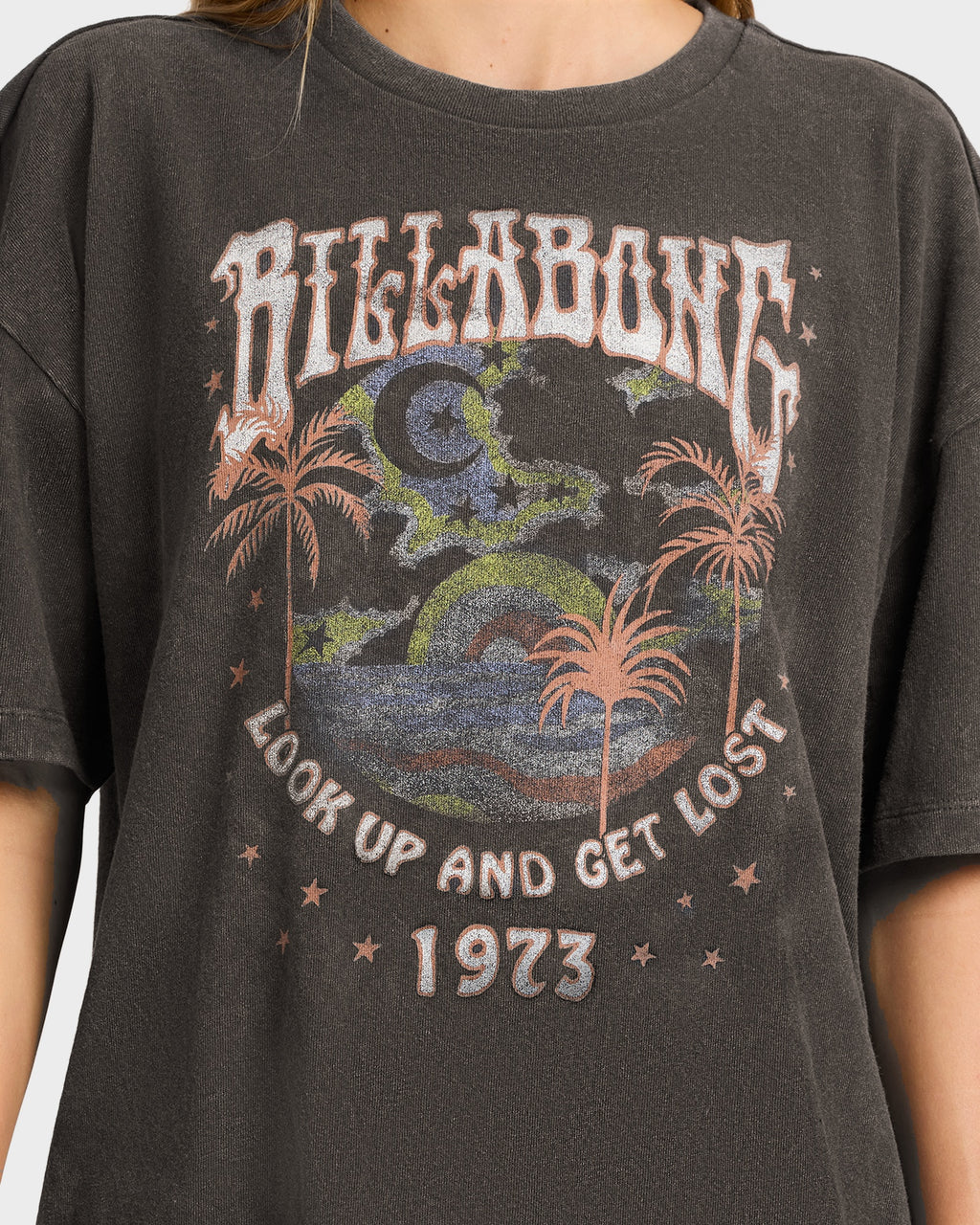 Girls 6-16 Celestial Being Oversized T-Shirt