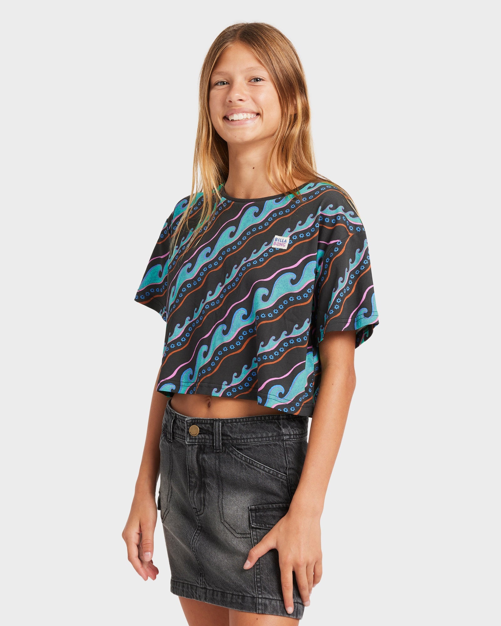 Girls 8-16 Sea Level Crop T-Shirt