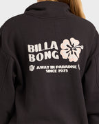 Girls 6-16 Paradise Half Zip Crew Neck