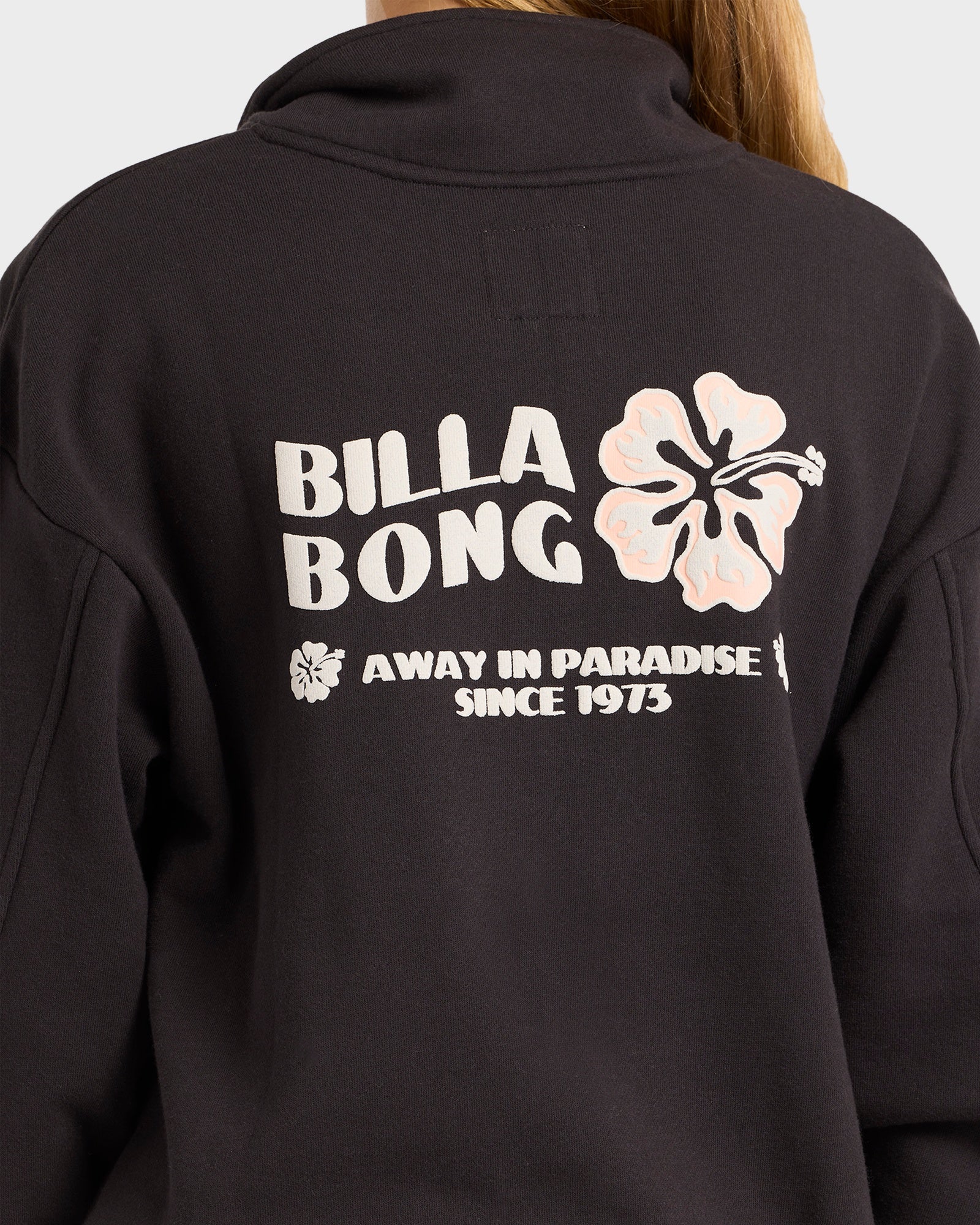 Girls 6-16 Paradise Half Zip Crew Neck