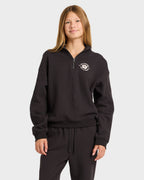 Girls 6-16 Paradise Half Zip Crew Neck