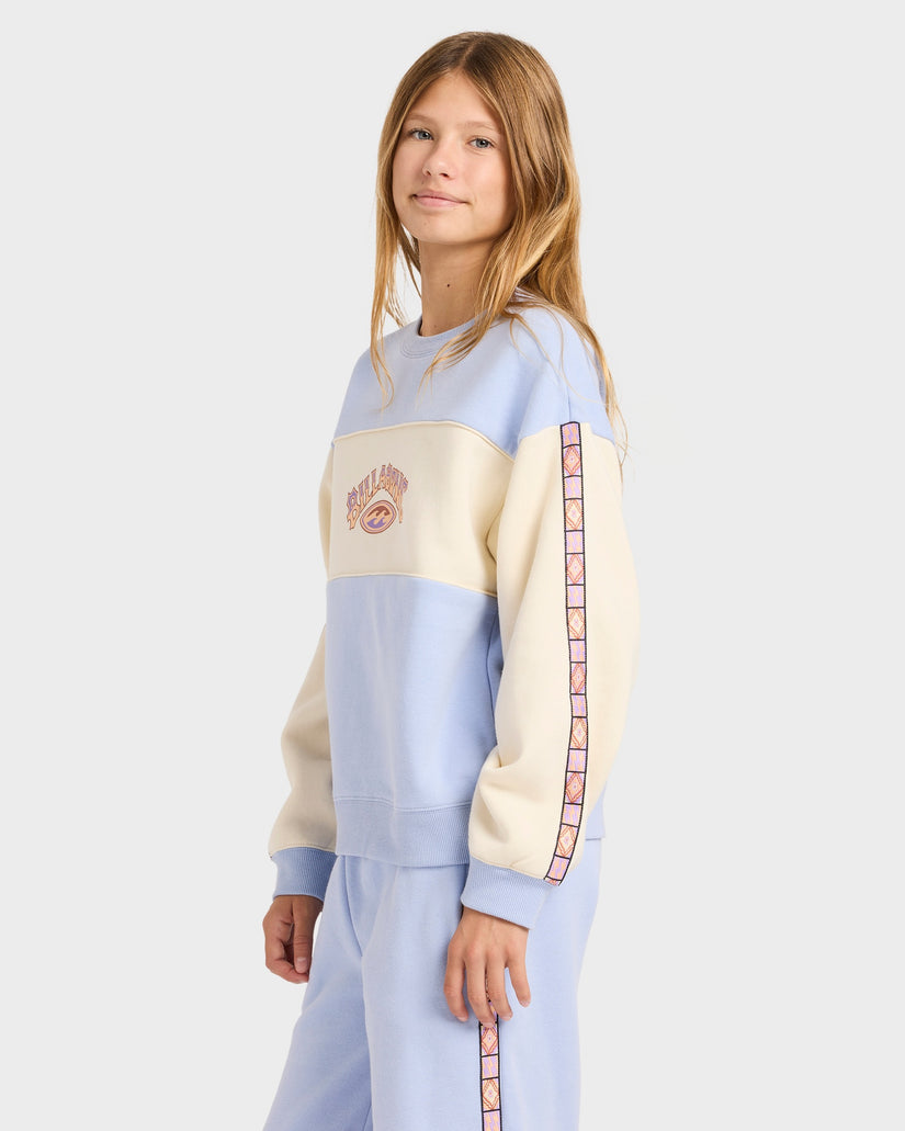 Girls 6-16 Old Dayz Crew Neck