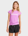 Girls 8-16 Short Sleeve Rash Vest