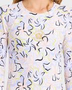 Girls 6-16 Sea Of Love Long Sleeve Rashvest