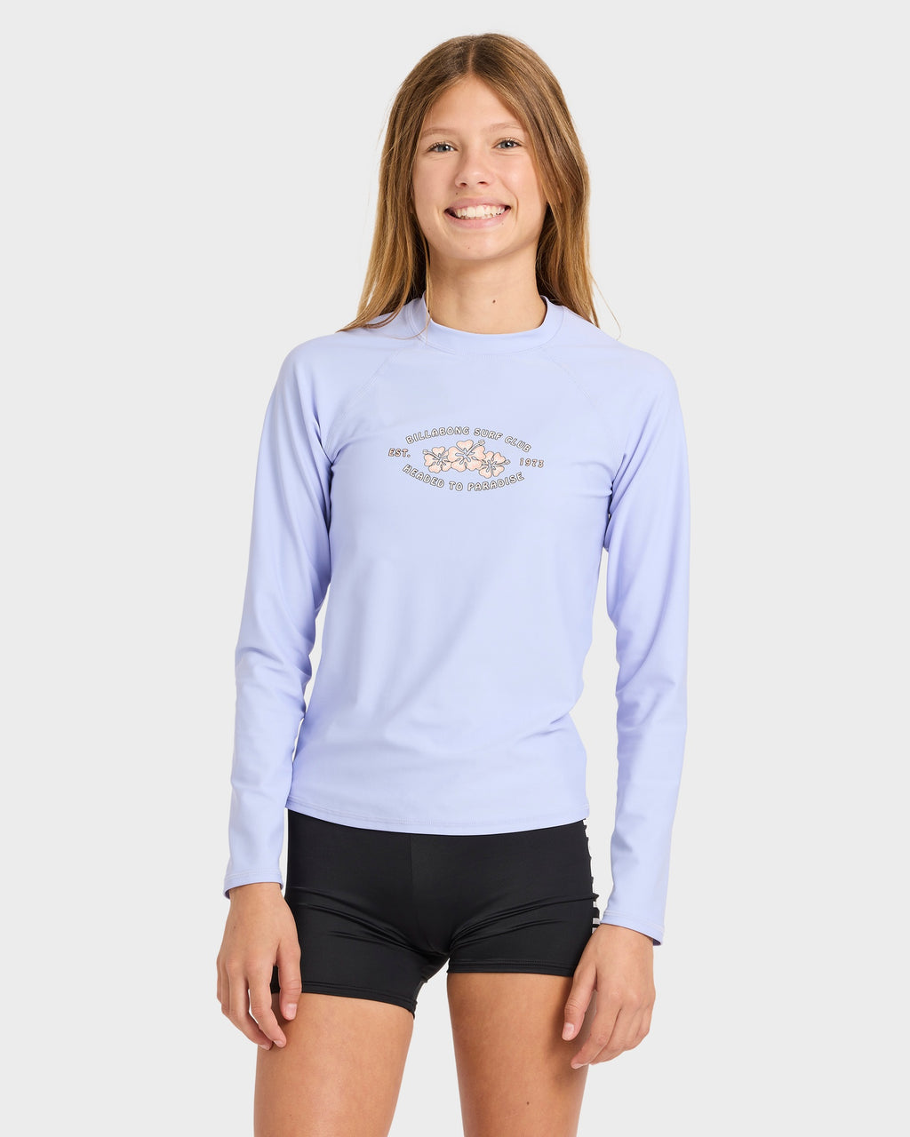 Girls 6-16 Surf Club Long Sleeve Rashvest
