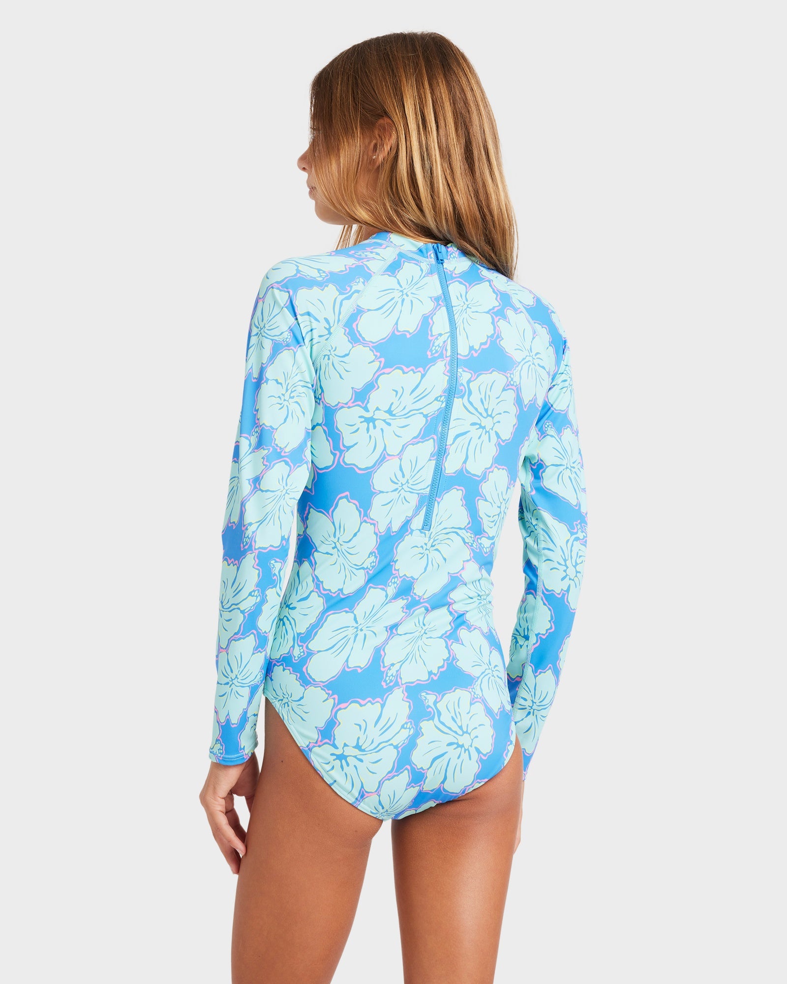 Girls 8-16 Long Sleeve Bodysuit Rash Vest