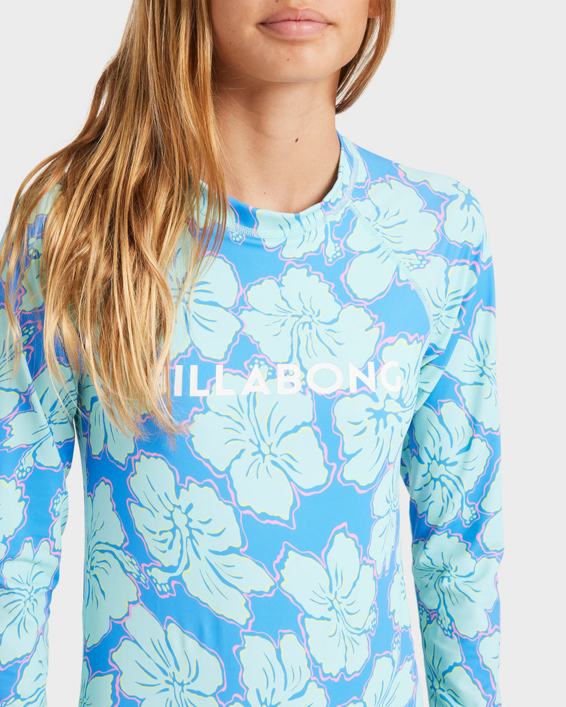 Girls 8-16 Long Sleeve Bodysuit Rash Vest