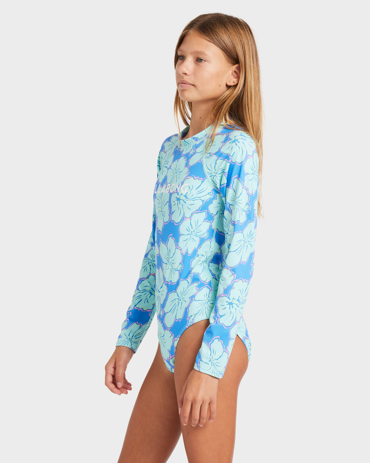 Girls 8-16 Long Sleeve Bodysuit Rash Vest