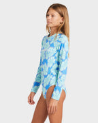 Girls 8-16 Long Sleeve Bodysuit Rash Vest