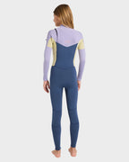 Girls 8-16 Synergy Chest Zip Long Sleeve Fullsuit