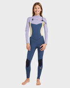 Girls 8-16 Synergy Chest Zip Long Sleeve Fullsuit