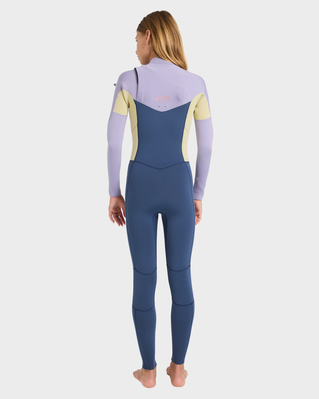 Girls 8-16 4/3Mm Synergy Natural GBS Chest Zip Long Sleeve Fullsuit