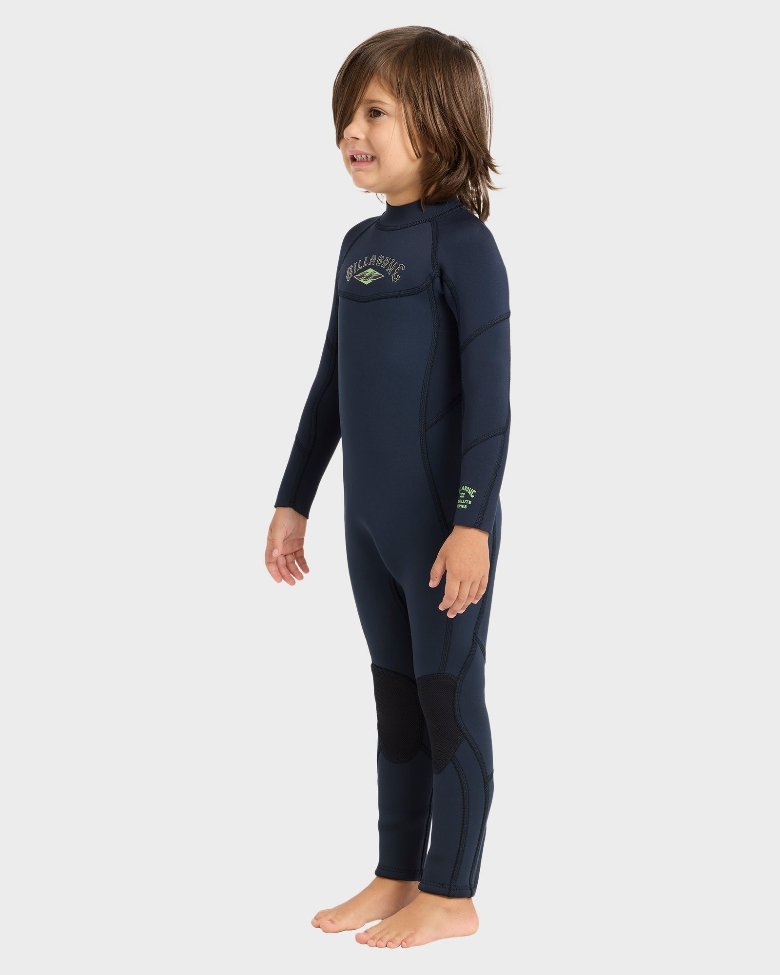 Toddlers 3/2Mm Absolute Back Zip Long Sleeve Fullsuit