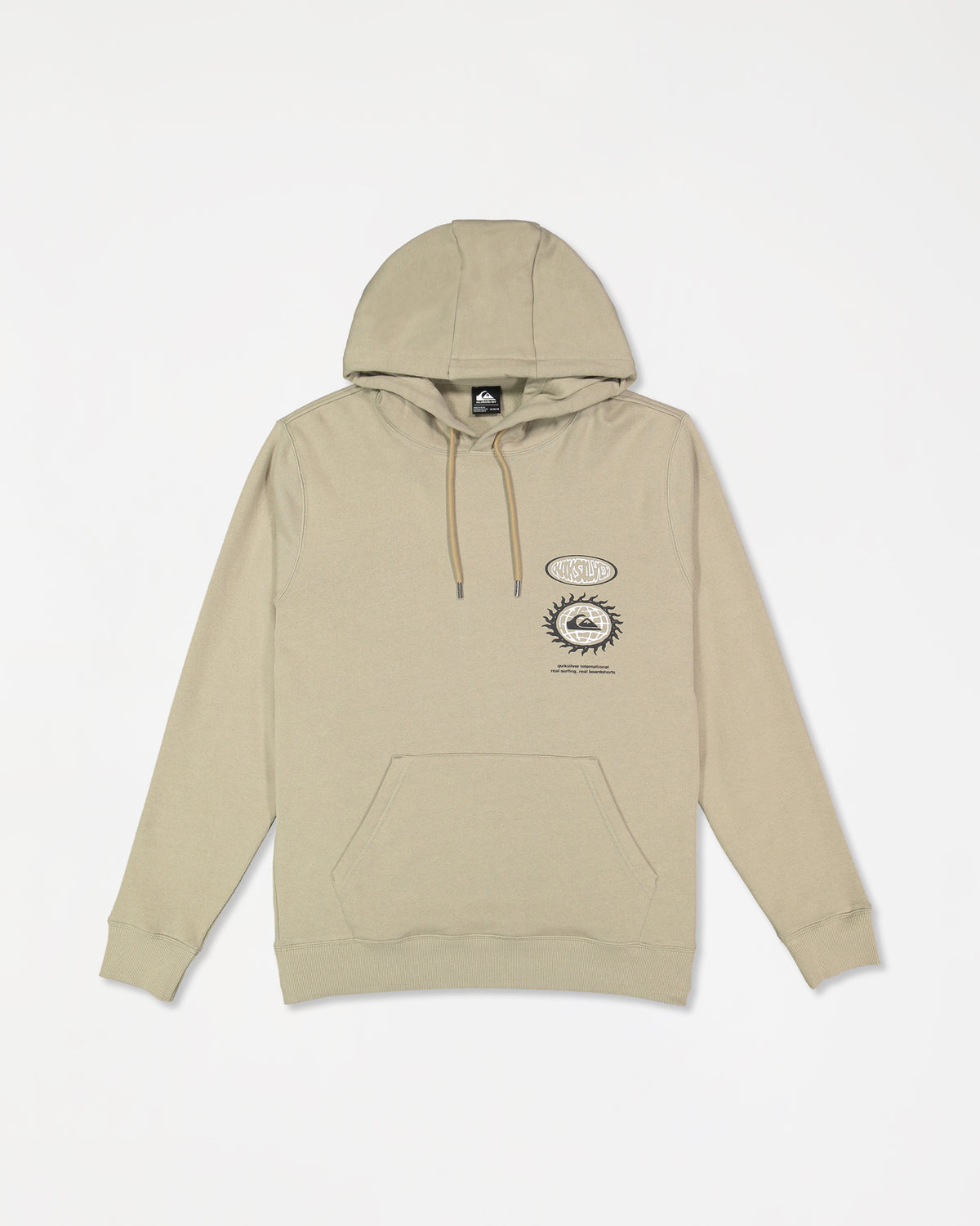 Mens Quik Global Pullover Hoodie
