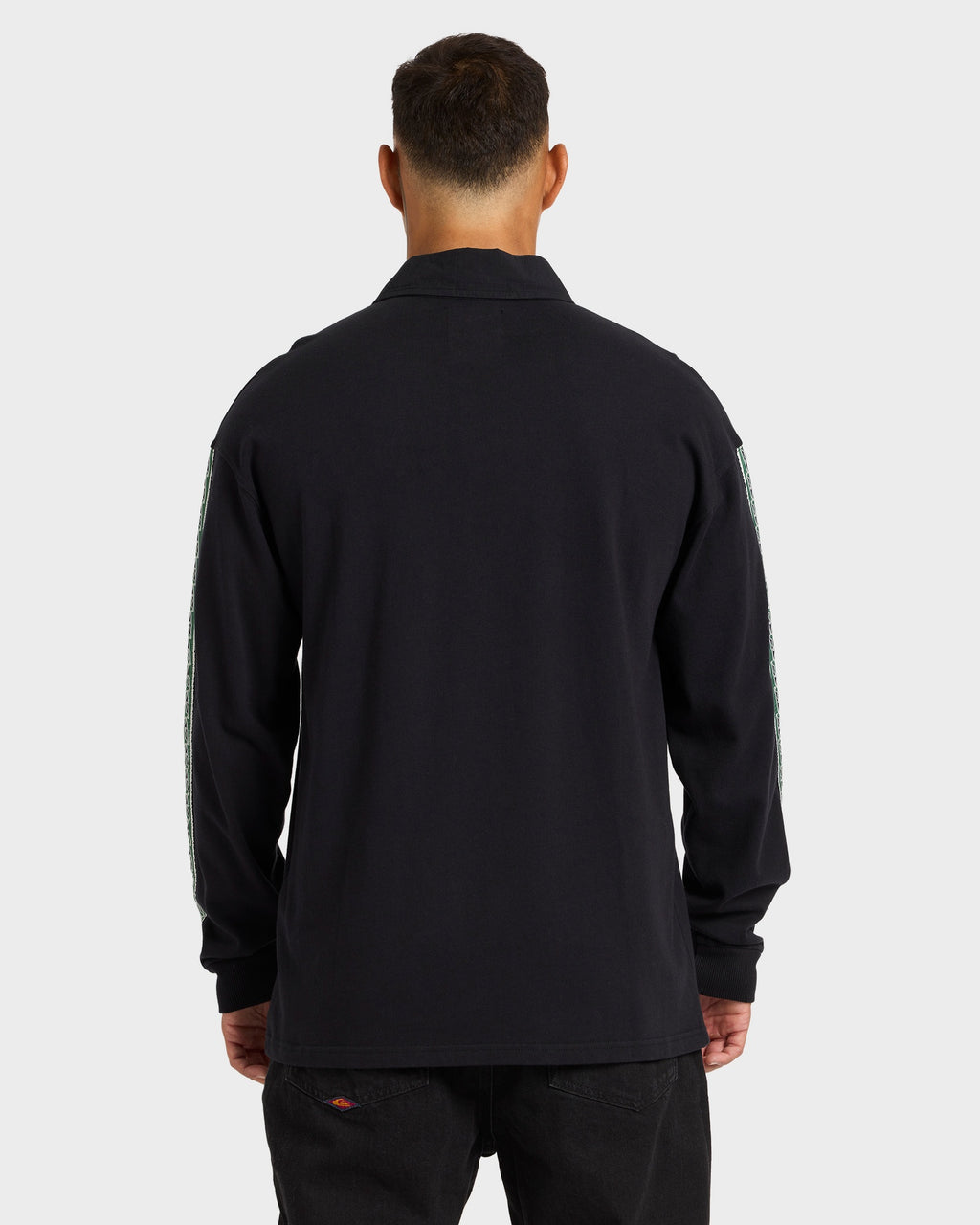Mens Pu-Tawhiro Polo Long Sleeve Shirt