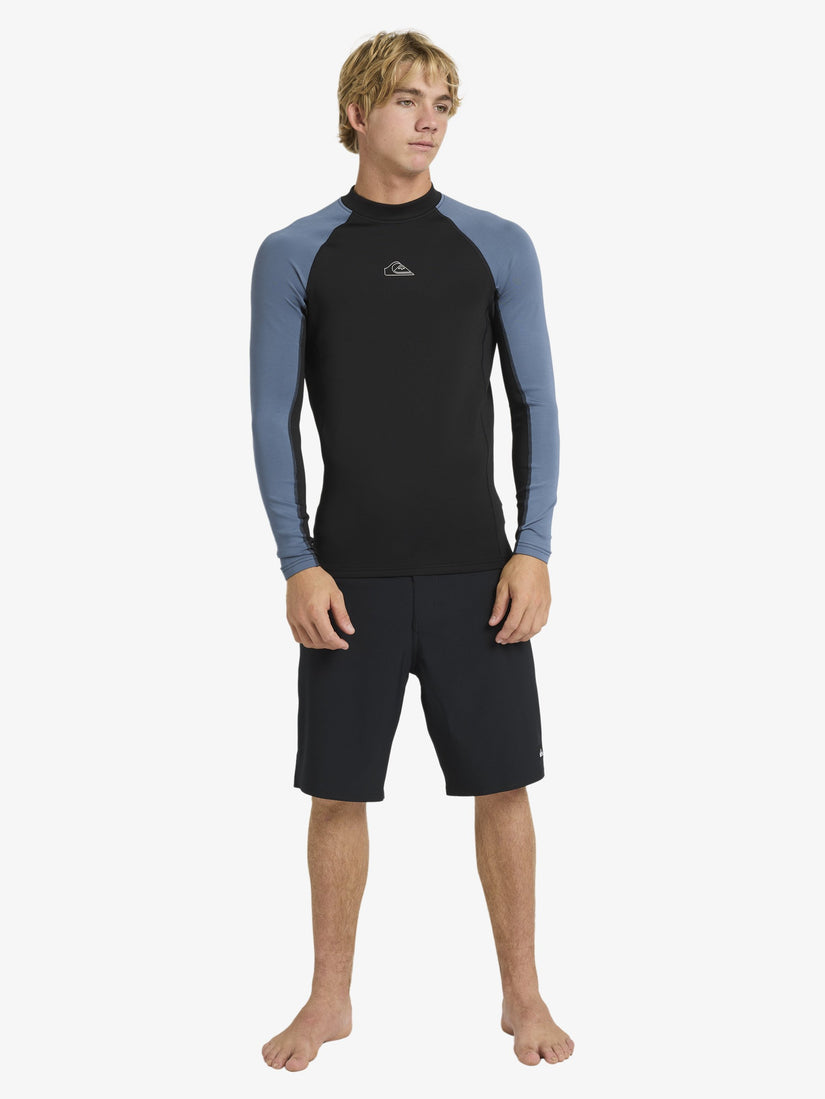 Mens Everyday Heat Panel Long Sleeve Rash Vest