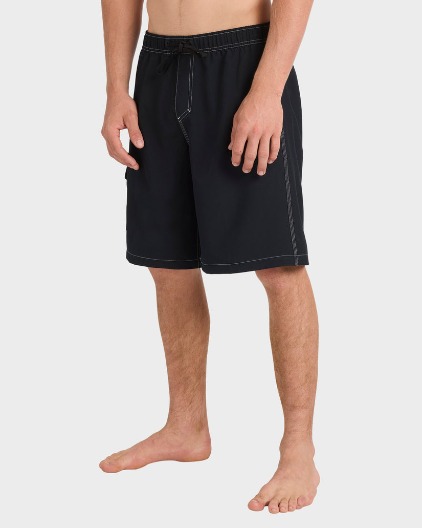 Mens Exhibit Volley 21" Swim Shorts