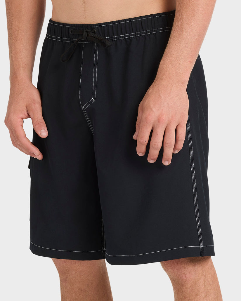 Mens Exhibit Volley 21" Swim Shorts