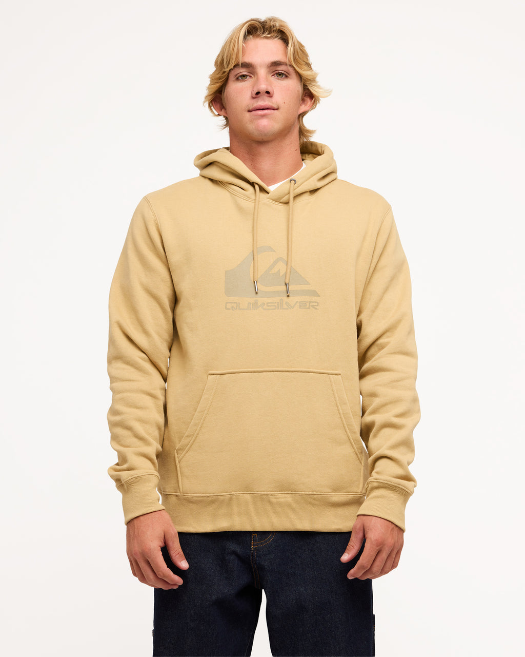Mens Comp Logo Pullover Hoodie