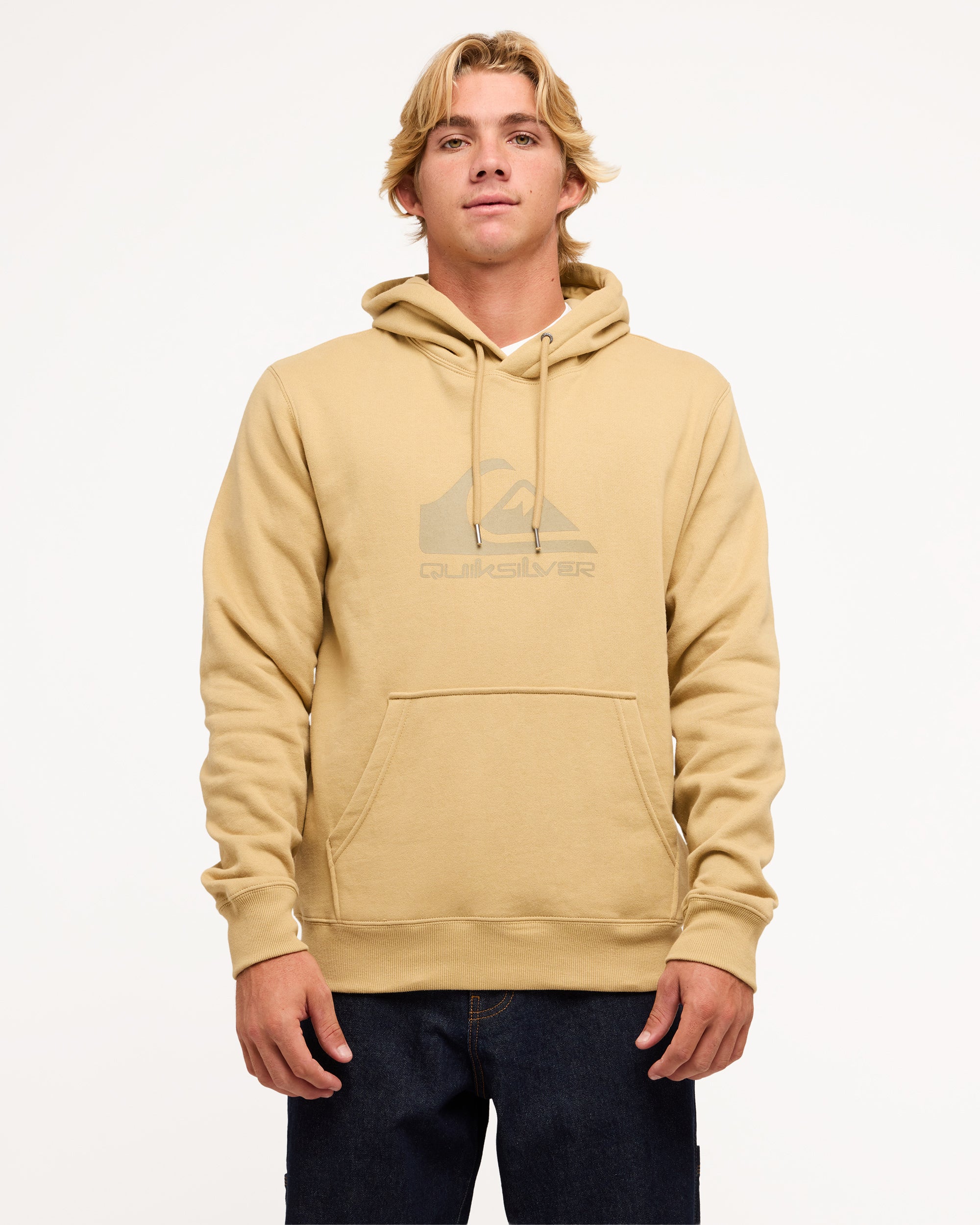 Mens Comp Logo Pullover Hoodie