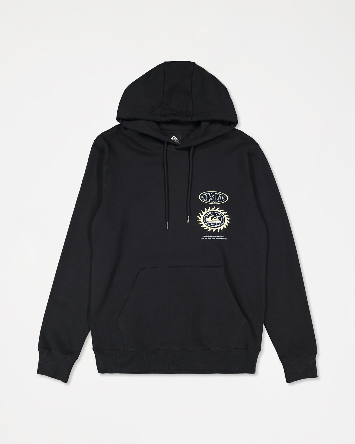 Mens Quik Global Pullover Hoodie