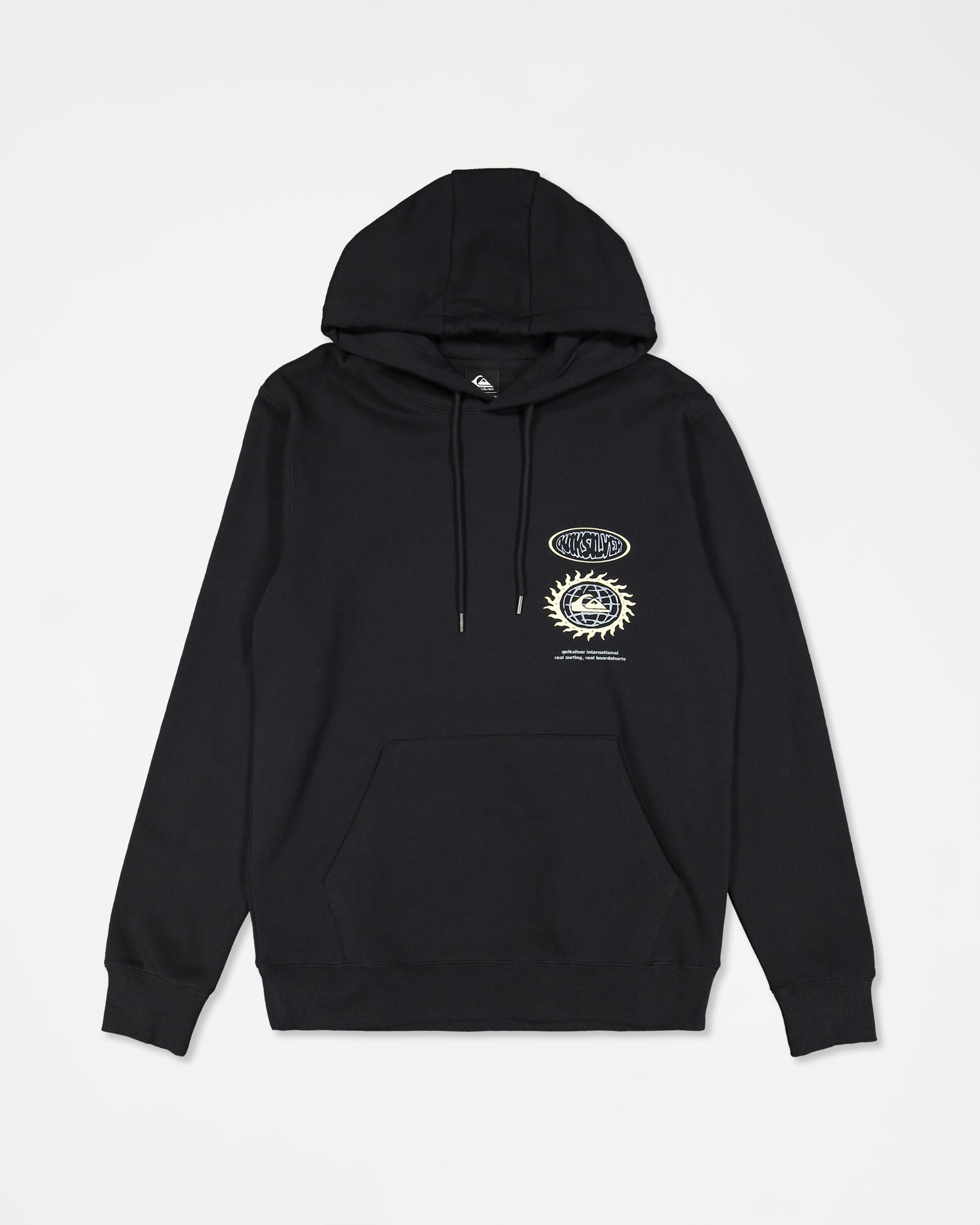 Mens Quik Global Pullover Hoodie
