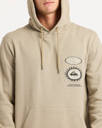 Mens Quik Global Pullover Hoodie